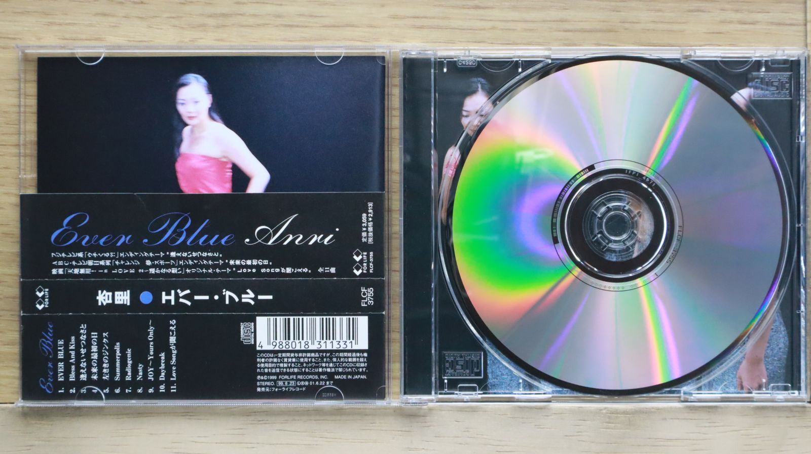 国内盤CD☆杏里/Anri□ EVER BLUE - 杏里 【FLCF3755