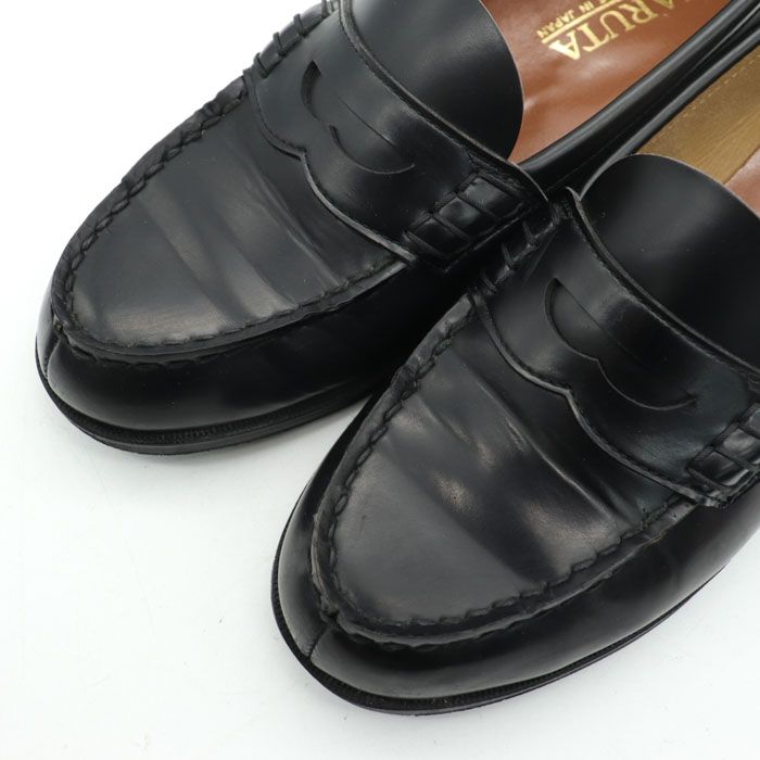 ローファー ブラック 2E 25cm プラダ PRADA ローファー オックスフォード トライアングルロゴ