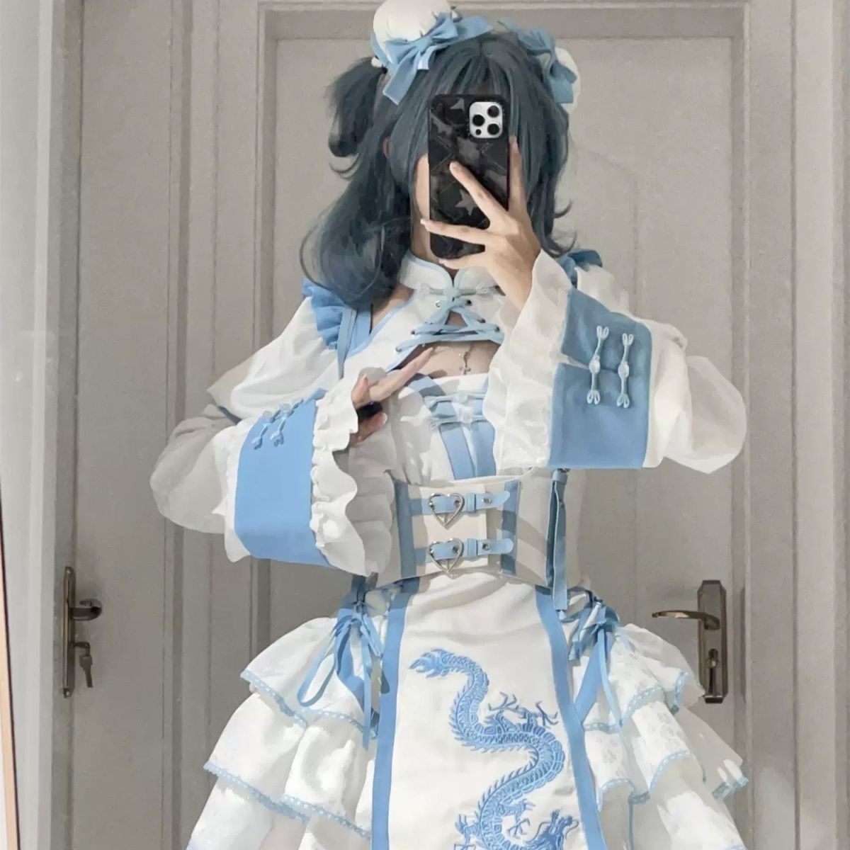 中華娘風 豪華刺繍入り