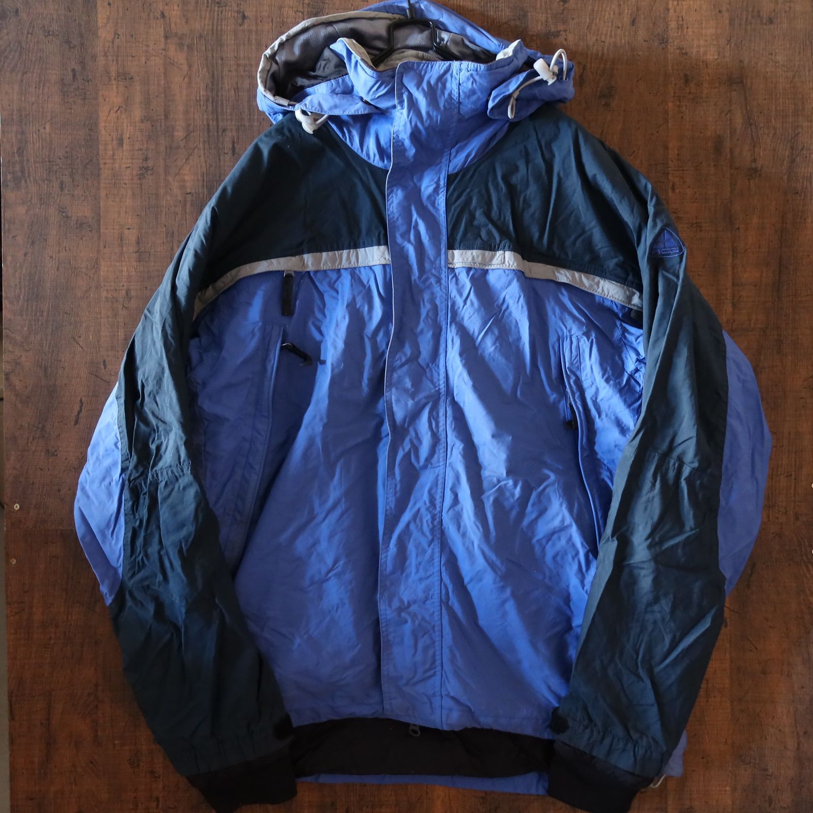 90´s US輸入 NIKE ナイキ ACG 3layer ナイロンジャケット-