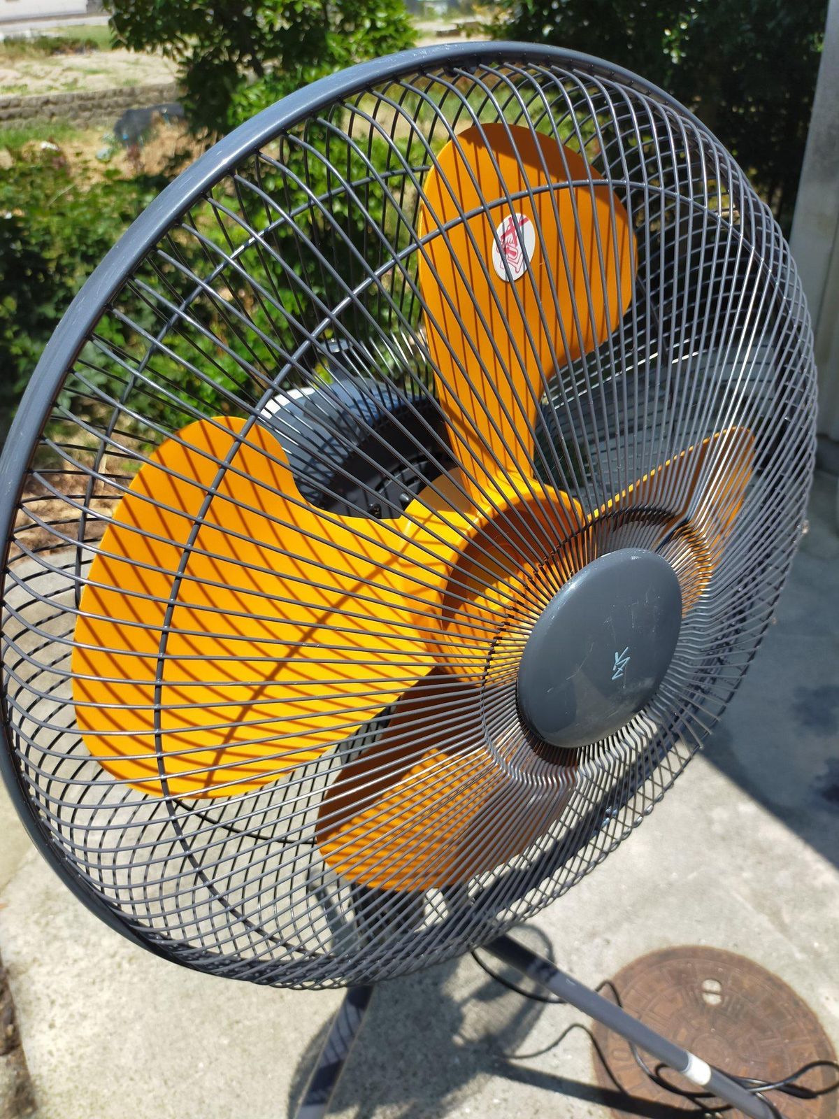 業務用 扇風機 山善 45cm 工業扇 YKS-453N 大型扇風機