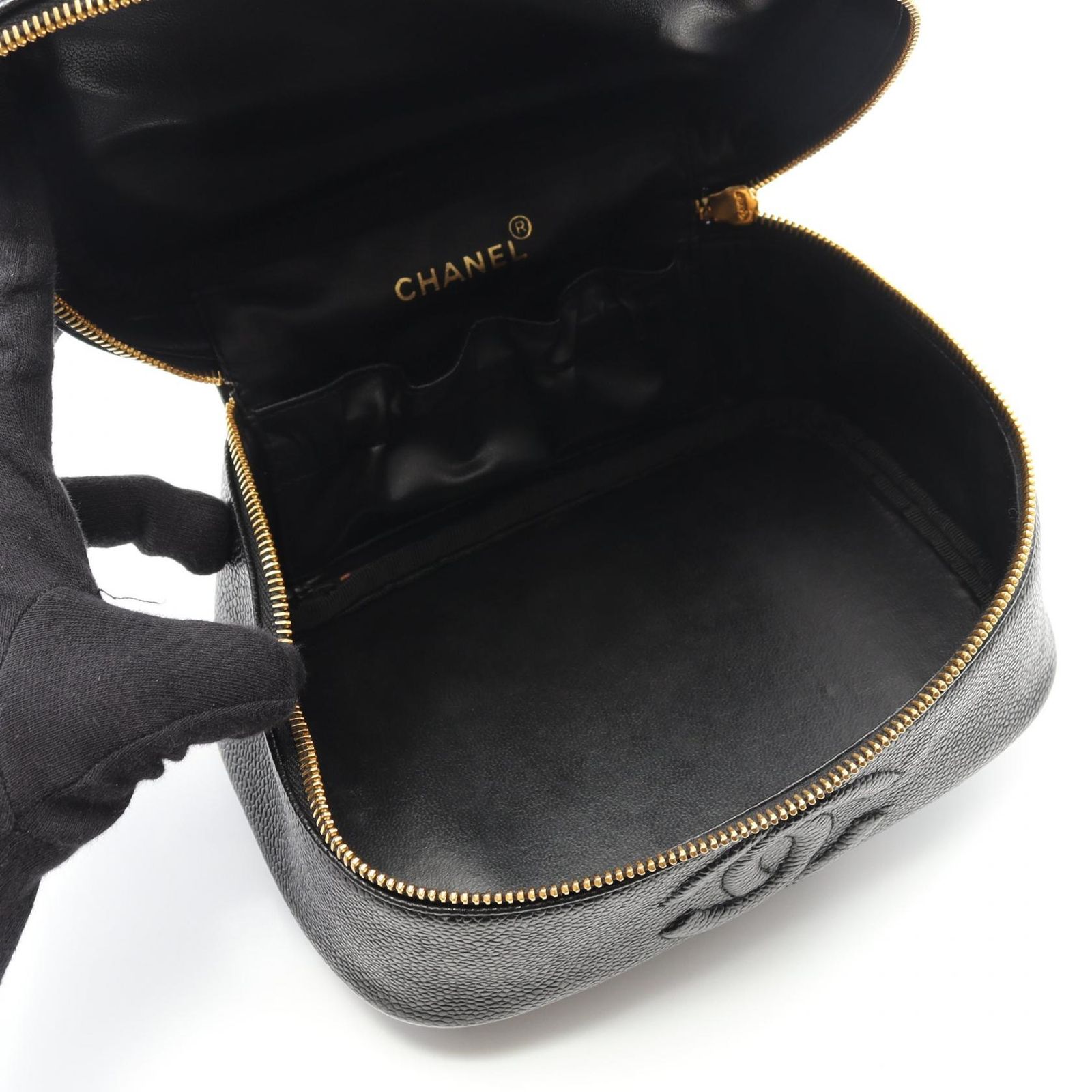シャネル CHANEL ハンドバッグ ココマーク バニティバッグ