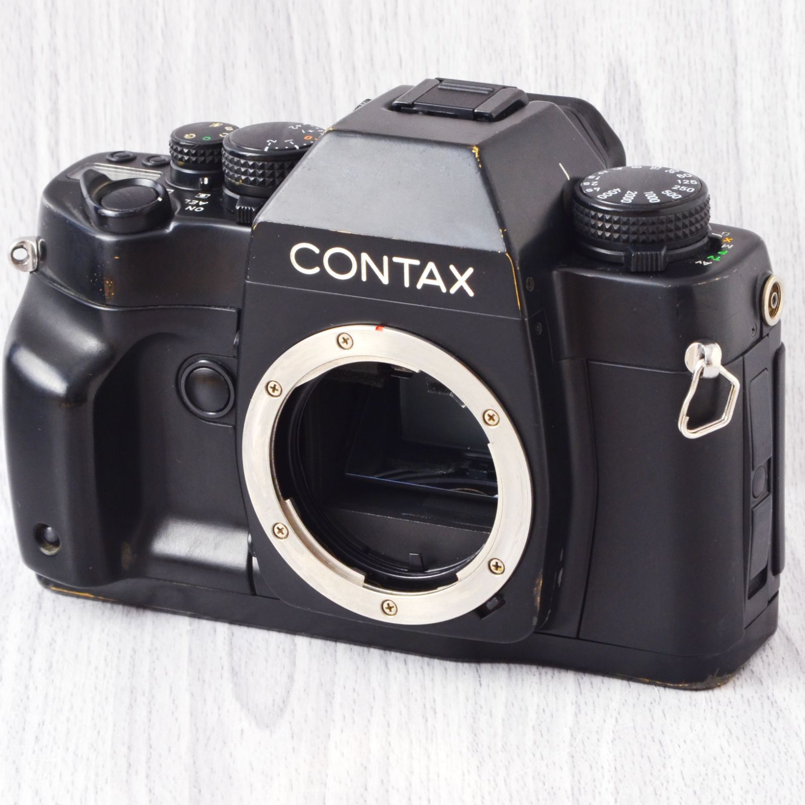 2極タイプ 美品 Contax RX 高級フィルムカメラボディ マニュアル付