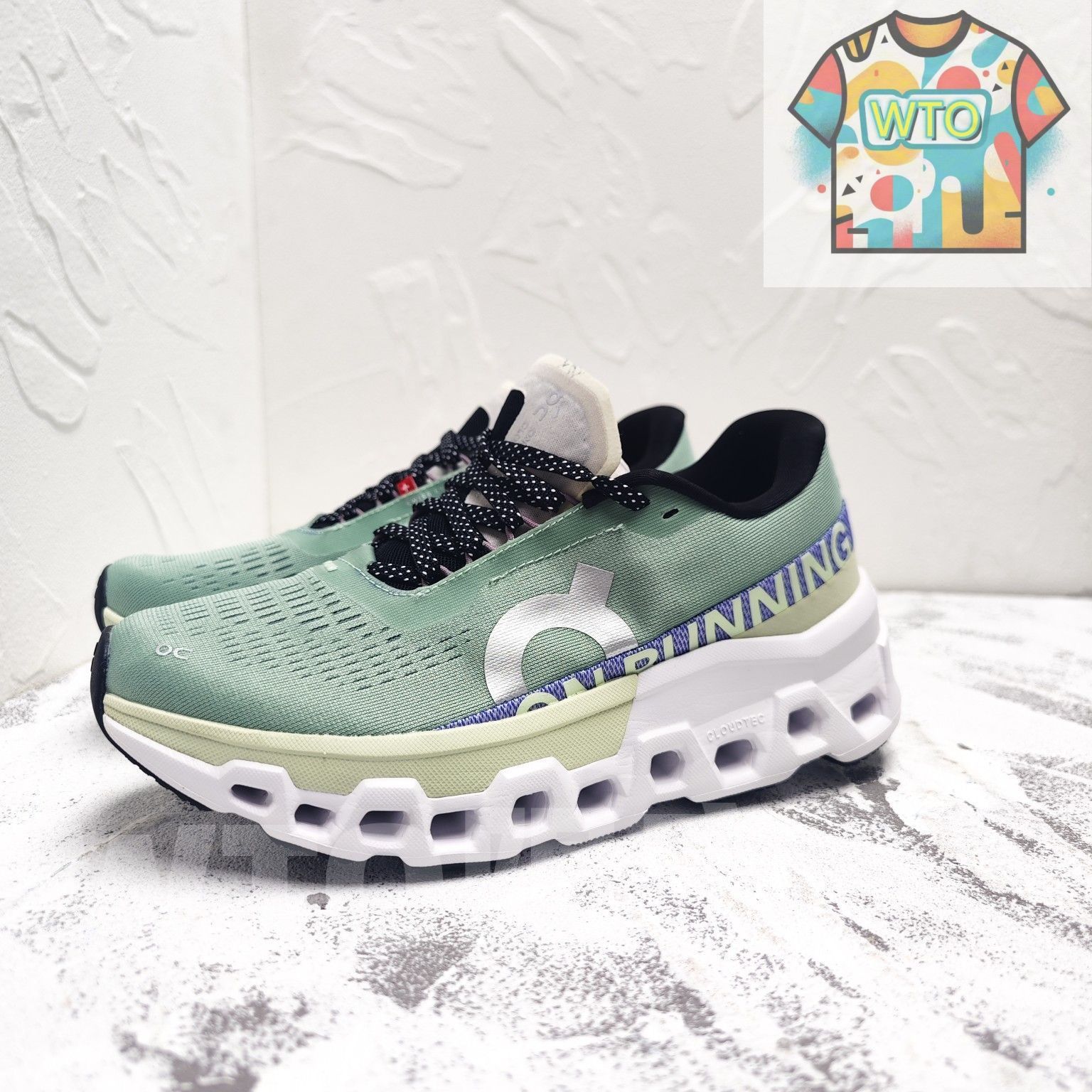 on Cloudmonster2 サイズ8.5 スニーカー 美品 メンズ Cloudmonster 2 | ホワイト | On 日本
