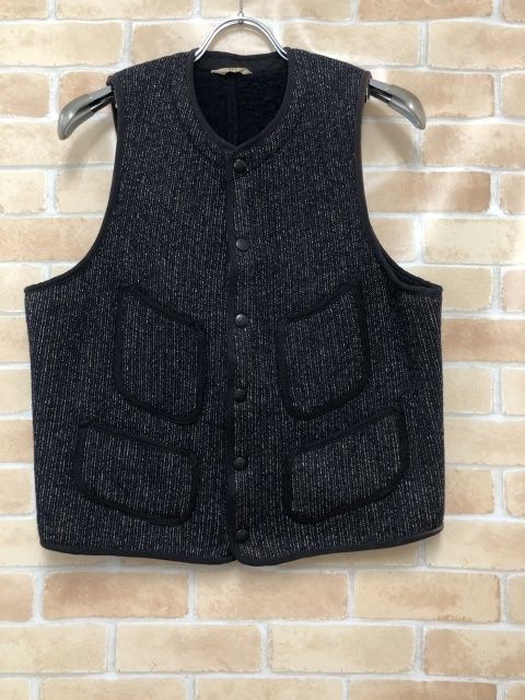 50s ブラウンズビーチ ベスト オリジナル 44 美品 ごま塩