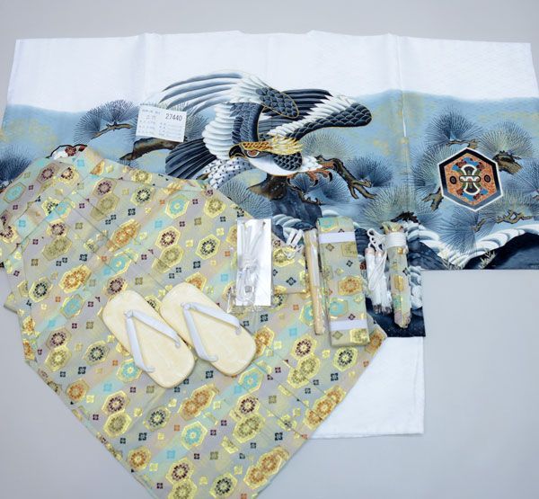 和柄巾着袋お守り(パワーストーン入り) チャーム 首から下げられる