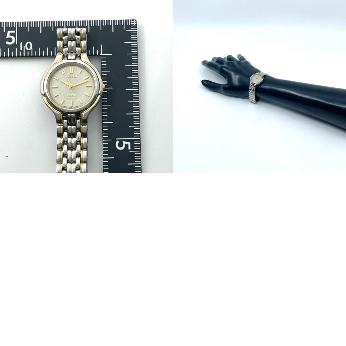 稼働品／美品】シチズン エクシード 腕時計 A830 レディース