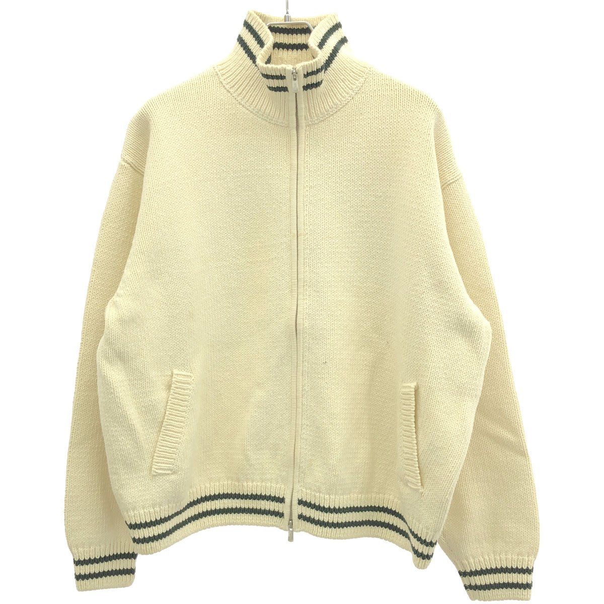 KITH キス 23AW Wyona Full Zip Varsity Sweater ジップアップニット 