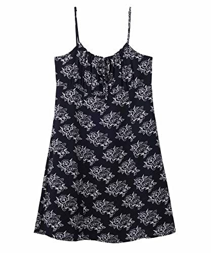 エックスガール タトゥーパターンミニドレス TATOO PATTERN MINI DRESS