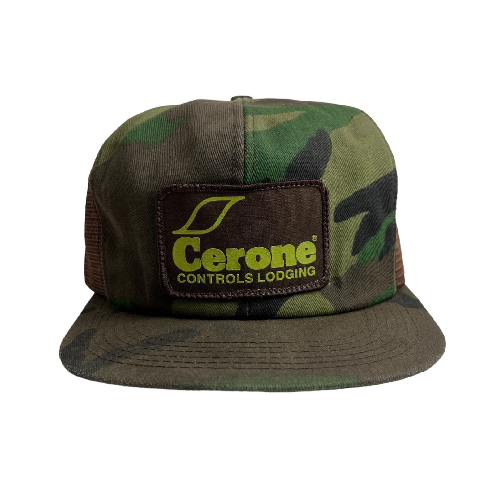 【キャップ/帽子】Cerone (セロン) メッシュキャップ カモ アースカラー K-BRAND