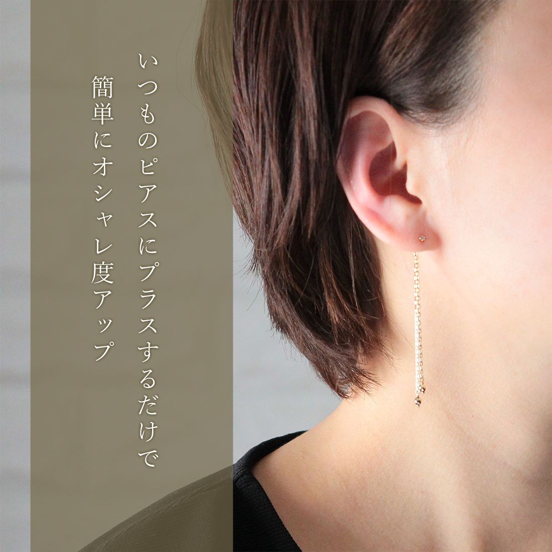 ピアス キャッチ k10 10金 ピアスキャッチ 日本製 バックキャッチ 