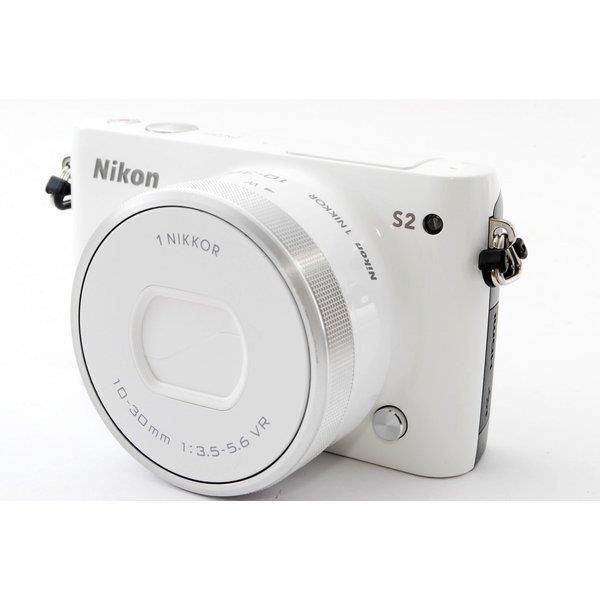 ニコン Nikon S2 ホワイトレンズキット 美品 microSDカード付き - メルカリ