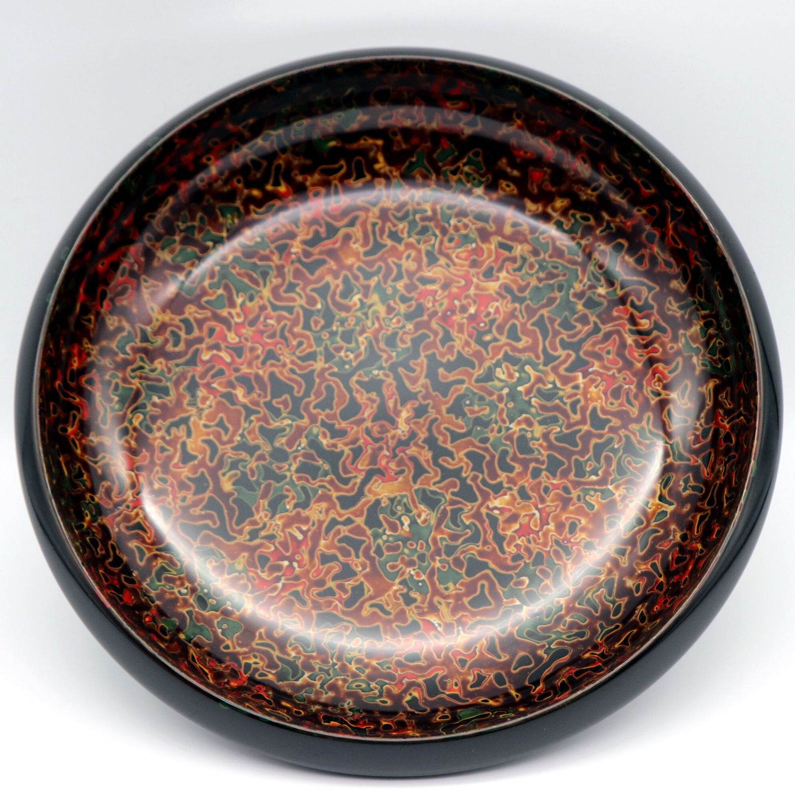 津軽塗（唐塗）バカ塗り・菓子器・No.201123-01・梱包サイズ60 - メルカリ