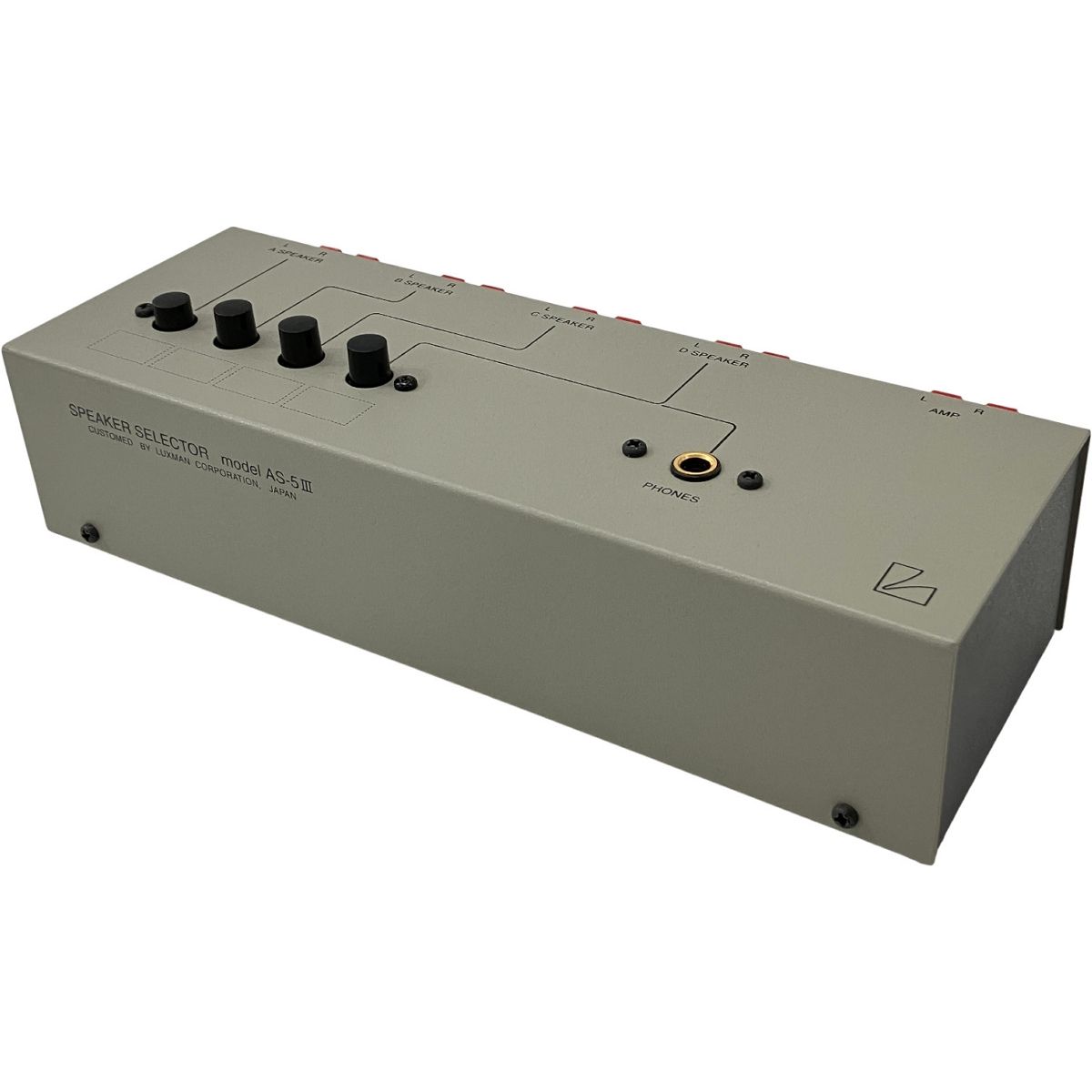 LUXMAN AS-5III SPEAKER SELECTOR スピーカーセレクター 音響