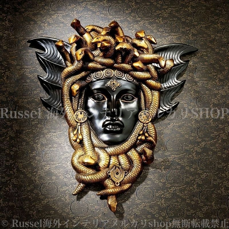 希少【ロココ】【メデューサ】【オブジェ】【インテリア】【20