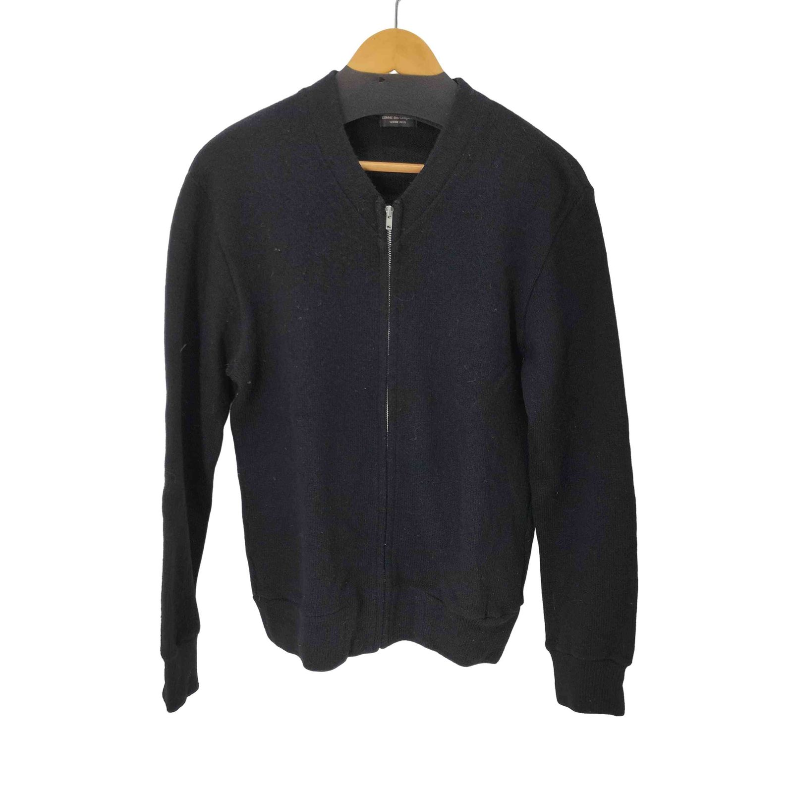 COMME des GARÇONS HOMME PLUS　ジップアップセーター ZIP UP WOOL KNIT（ニット/セーター）｜COMME des GARCONS HOMME（コム