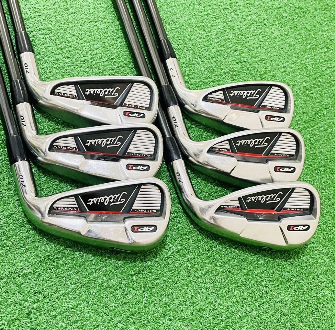 9050 Titleist AP 1 710 タイトリスト メンズ 右利き 6本セット アイアン Motore 5.6.7.8.9.P