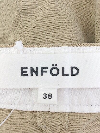 ENFOLD エンフォルド ホワイトショートパンツ『38』 ENFOLD｜エンフォルドのショートパンツ（パンツ）通販｜ELLE