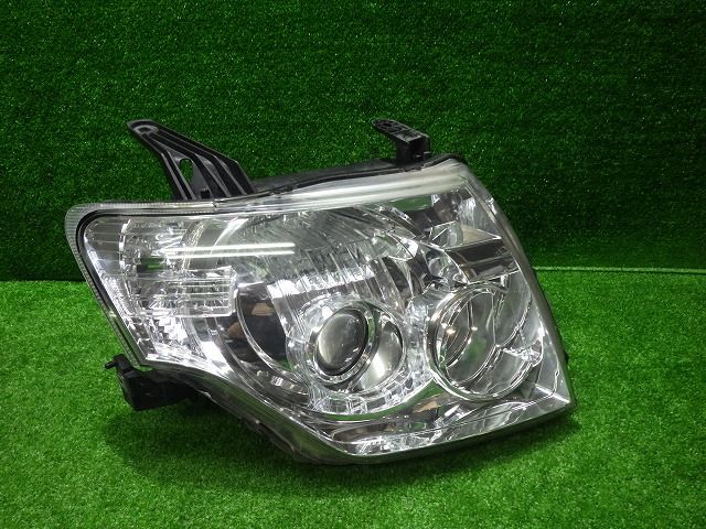 新品，定番 パジェロ 右ヘッドライト V83 V93 HIDユニット 100-67016