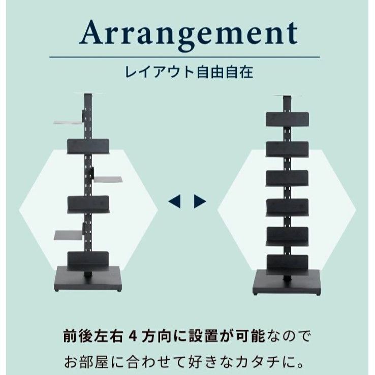 省スペース ディスプレイラック