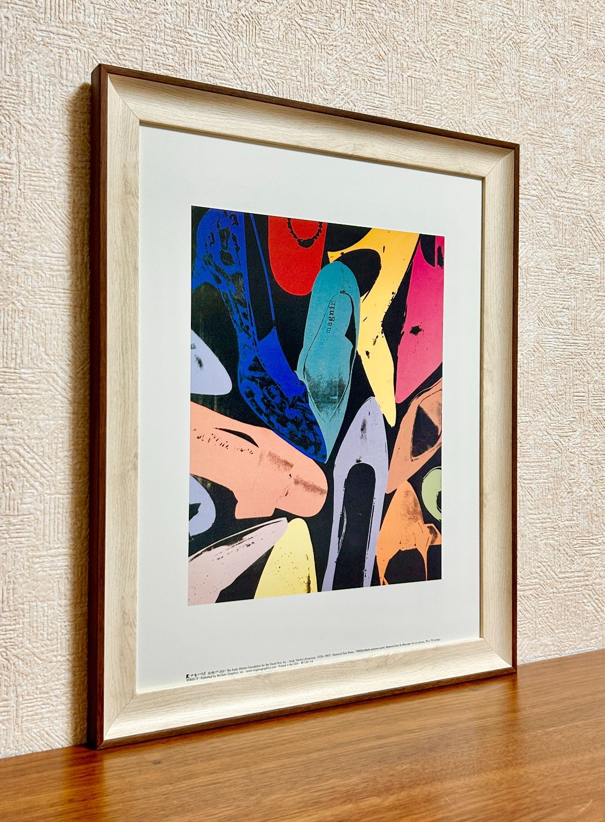 WARHOL、Coffee Label、希少画集画、新品額装付 新品☆額縁付アートポスター(BRUCE MCGAW GRAPHICS)☆アンディ