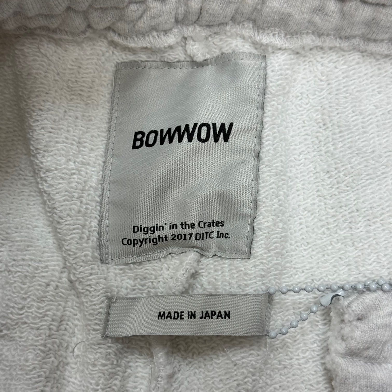 参考上代25300円 未使用品 BOWWOW 24AW AIR FORCE ATHLETICS SWEAT PT 