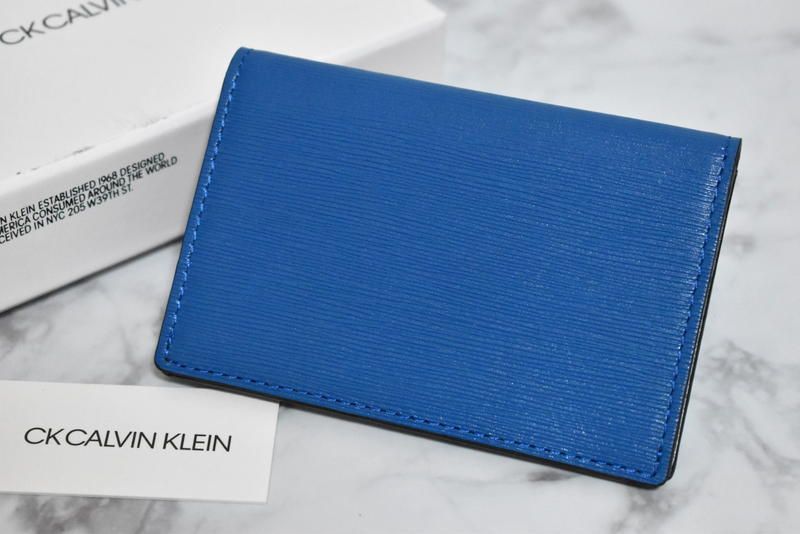 新品 CK カルバンクライン【ニッチ】名刺入れ 877602 レザー 本