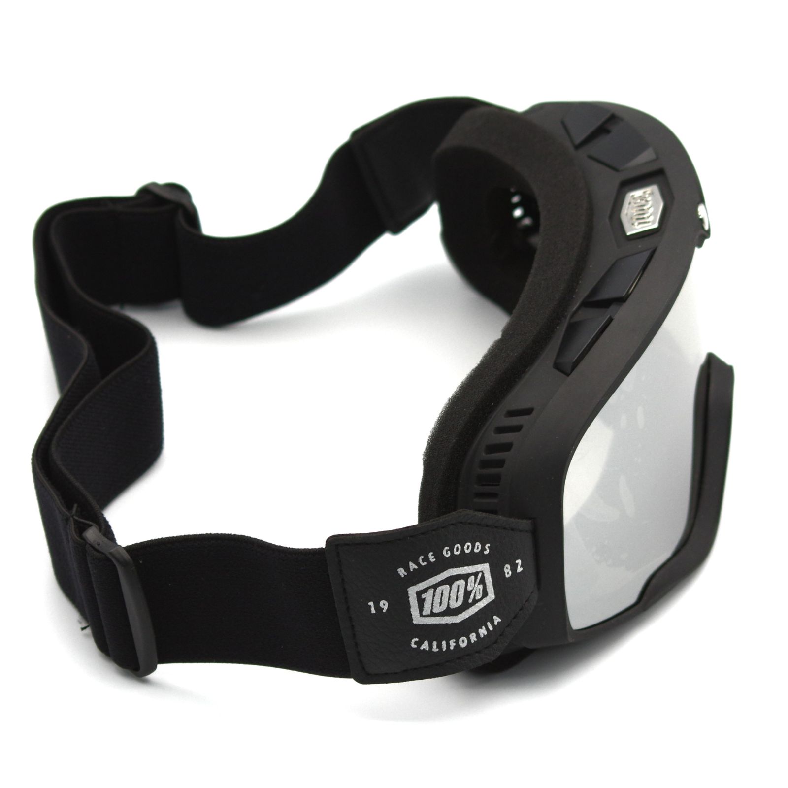 100% ゴーグル ミラー/ブラック ブラック サバゲー バイク スノボ Black Lens100% ゴーグル ミラー ブラック サバゲー バイク - メルカリ