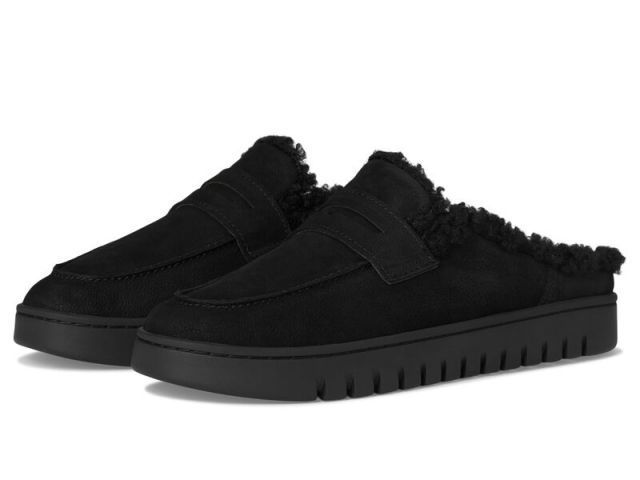 【送料無料】 バイオニック レディース サンダル シューズ Uptown Mule Mules Black Nub Leath