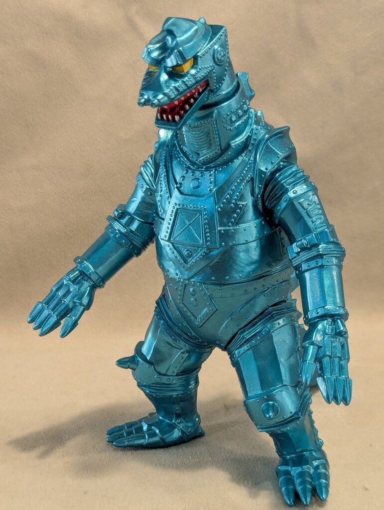 スペシャル限定 ムービーモンスターシリーズ メカゴジラ メタリックグリーン ゴジラストア限定 ソフビ タグメカゴジラ メタリックグリーン