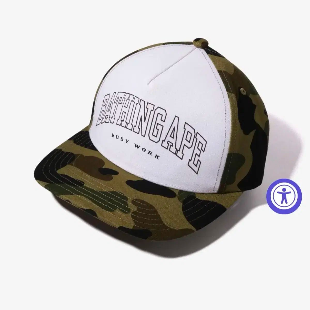 A BATHING APE アベイシングエイプ 最初 迷彩柄キャップ 帽子 グリーン