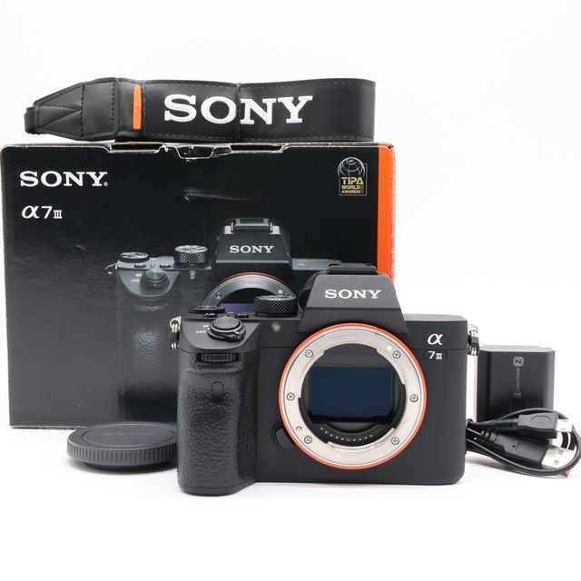 SONY ソニー α7 III ILCE-7M3 ミラーレス一眼カメラ ボディ α7III ミラーレス一眼カメラ ブラック ILCE-7M3 [ボディ単体] SONY