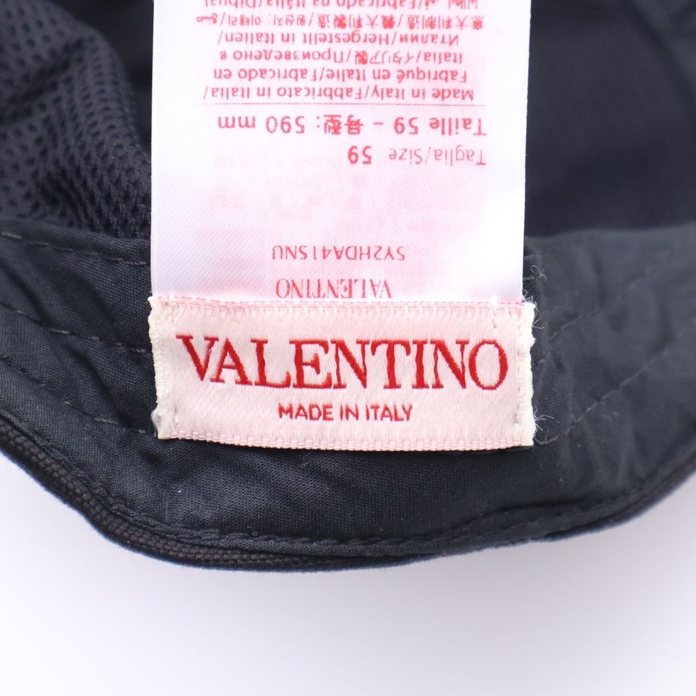 VALENTINO (ヴァレンティノ) ロックスタッズキャップ 帽子 5Y2HDA41SNU