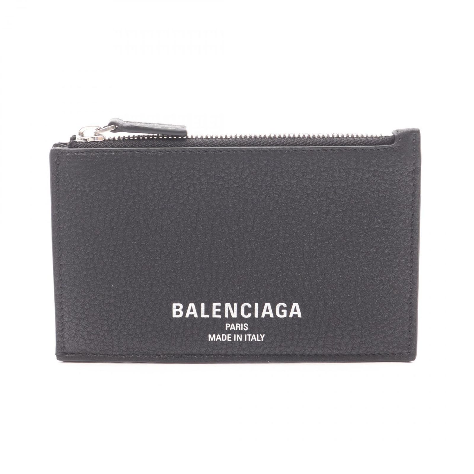 バレンシアガ BALENCIAGA カードケース CASH 8066392ABV01000 ブラック レザー カードケース メンズ