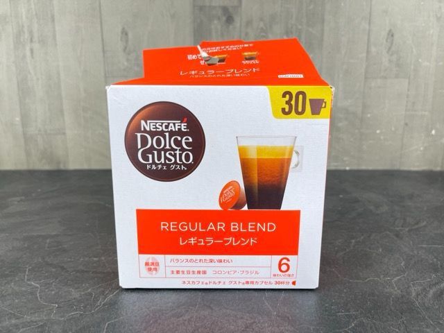 ネスカフェ ドルチェグスト  レギュラーブレンド 専用カプセル  30個入り 賞味期限は2025.3 NESCAFE DolceGusto コーヒー/58636在★4