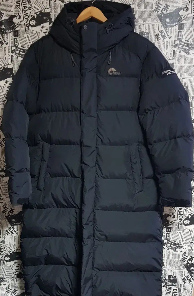 【雷市場（ポンジャン）商品韓国直送】 NEPA(ネパ) ロング丈ダウンパーカー サイズ 110