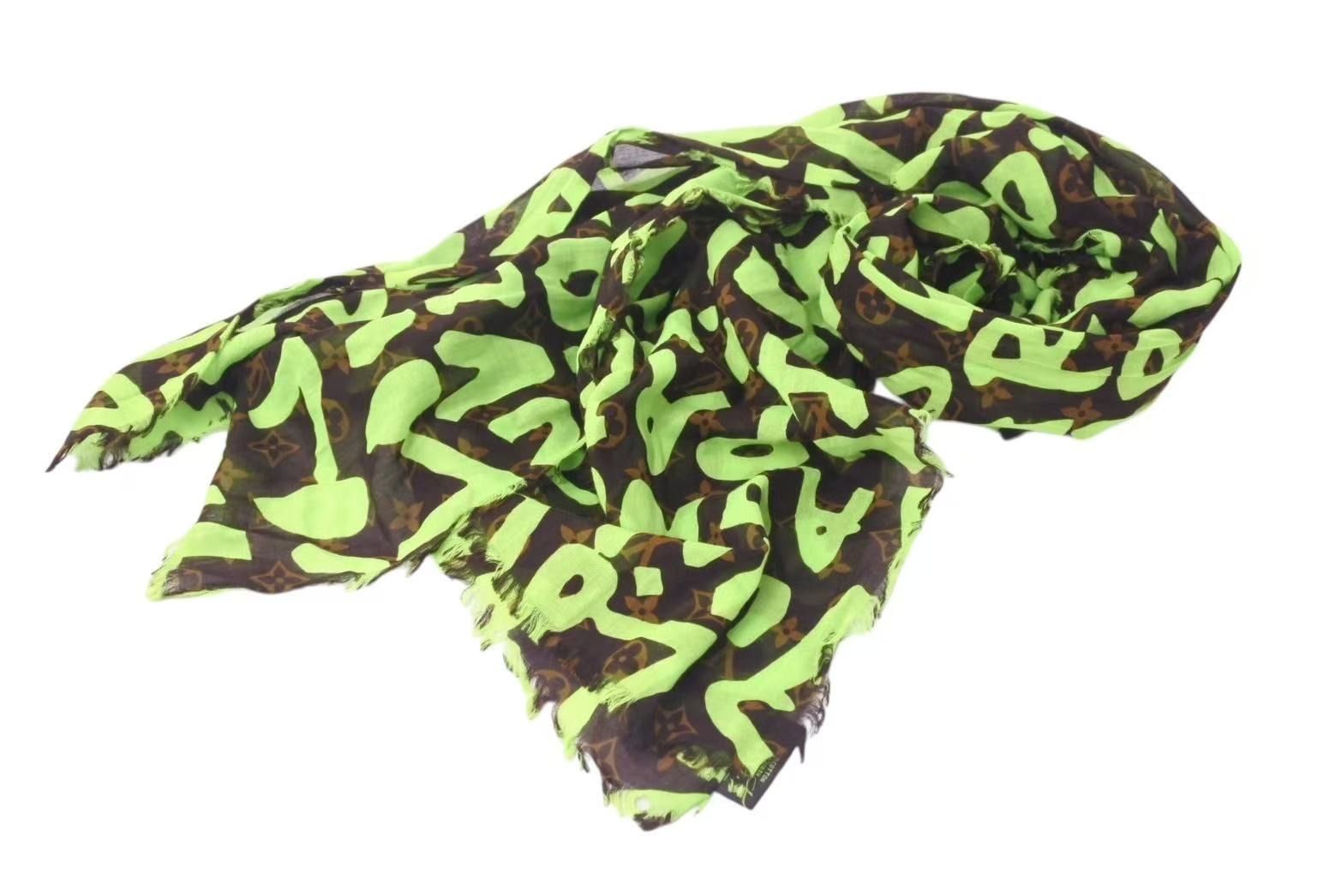 極美品 LOUIS VUITTON ルイヴィトン モノグラムグラフィティ パレオ  