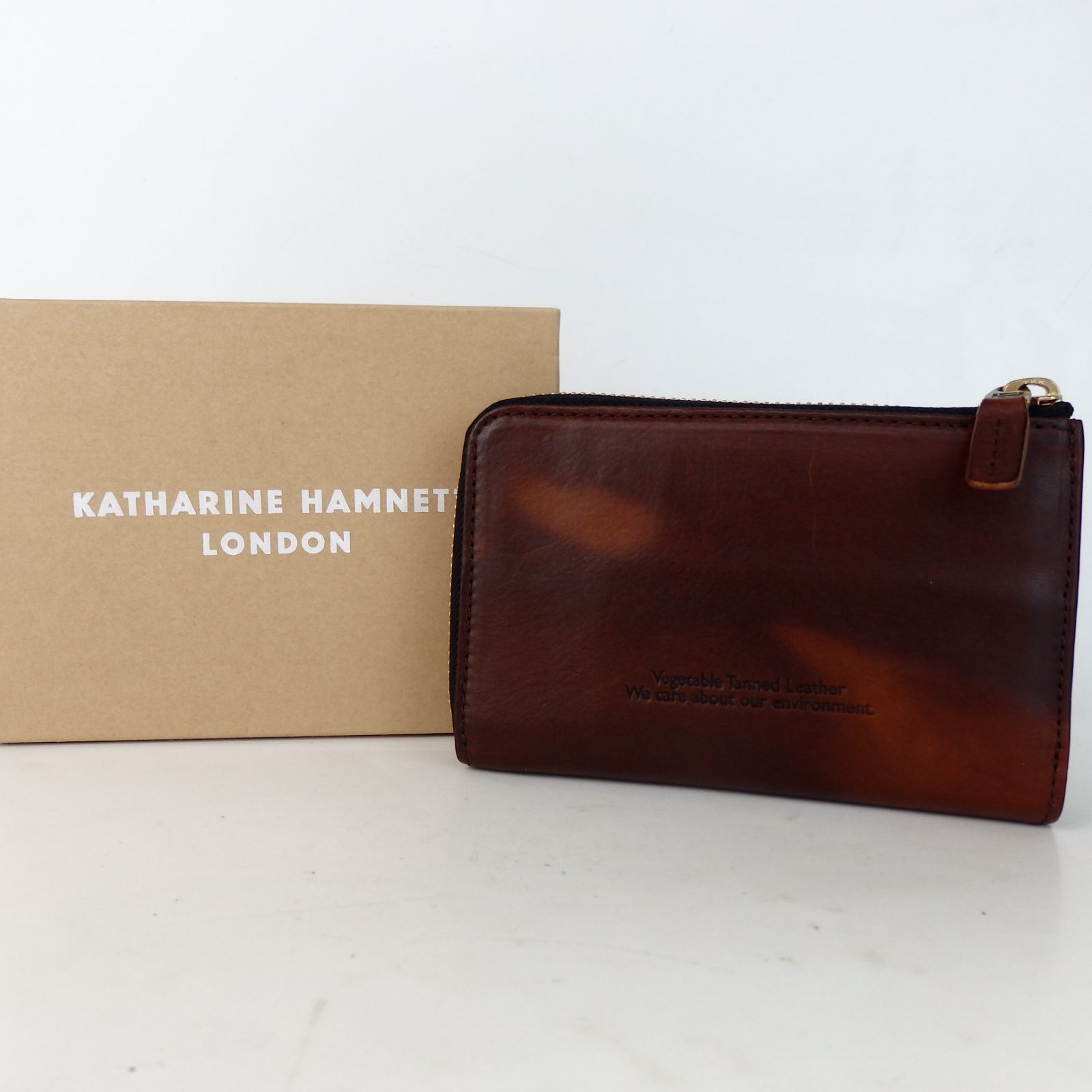 KATHARINE HAMNETT キャサリン ハムネット フルイド 二つ折り財布 メンズ 10-55