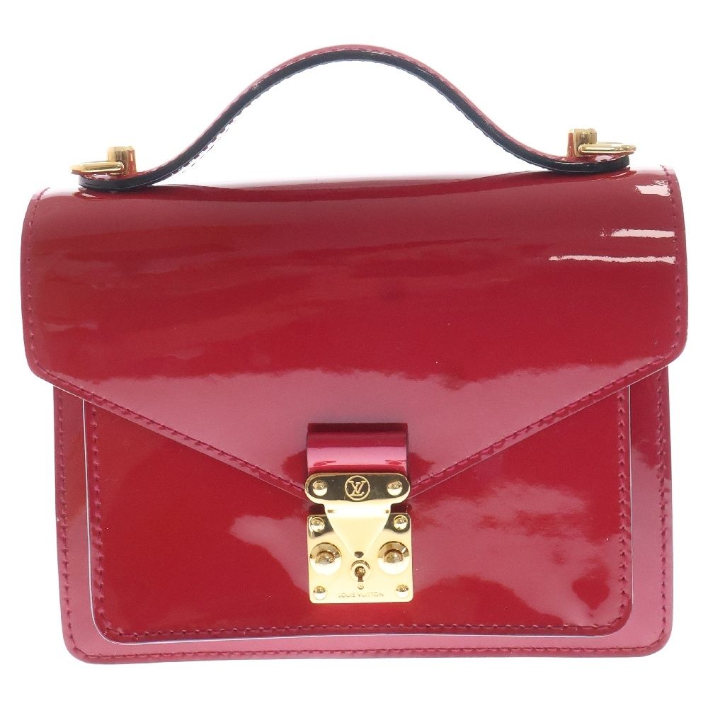 Louis Vuitton ヴィトン ヴェルニ モンソーBB M91579 LOUIS VUITTON (ルイヴィトン) ヴェルニ モンソーBB ローズ