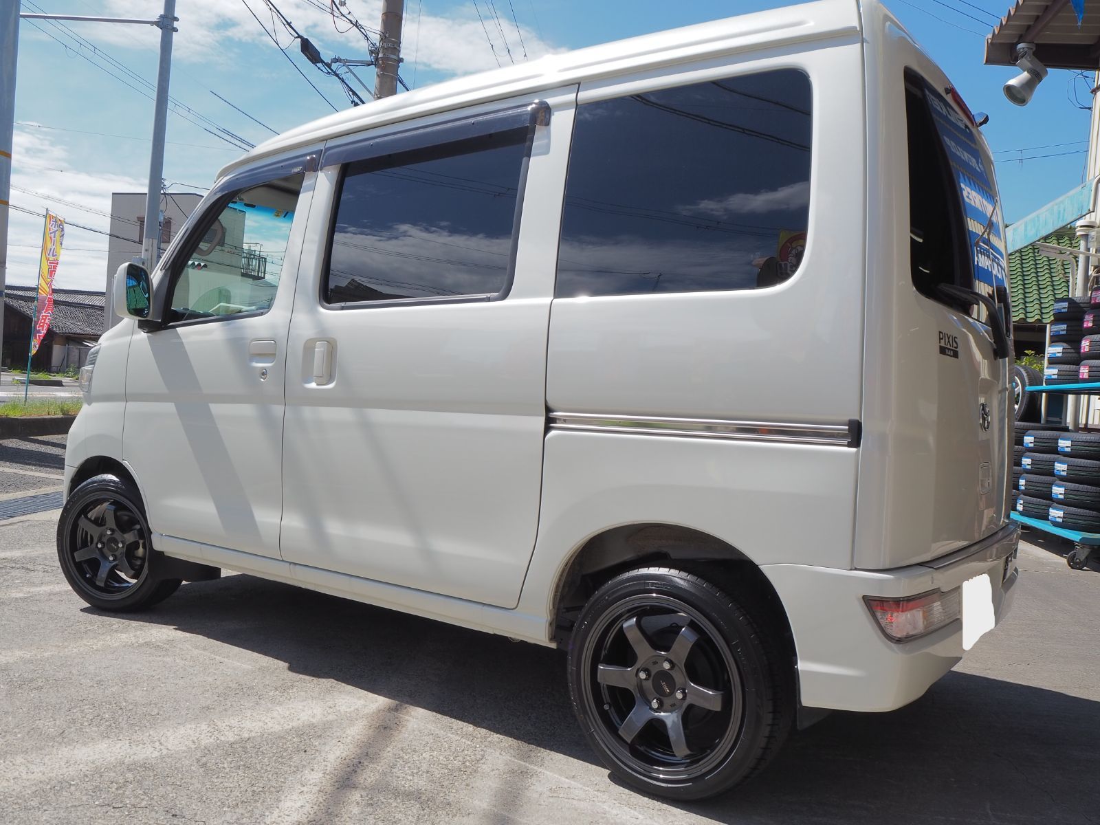 ☆逆ゾリ☆165/50R15 6.5J+38 4H100 新品 人気 軽量 深リム 引っ張り 