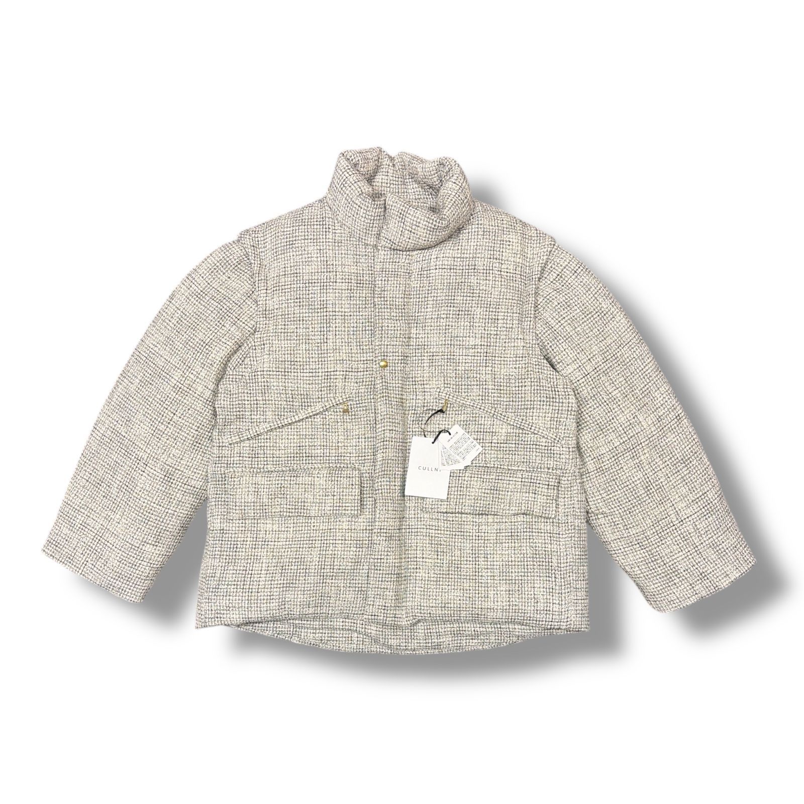 参考上代126500円 未使用品 CULLNI 24AW Butcher Tweed Removable 