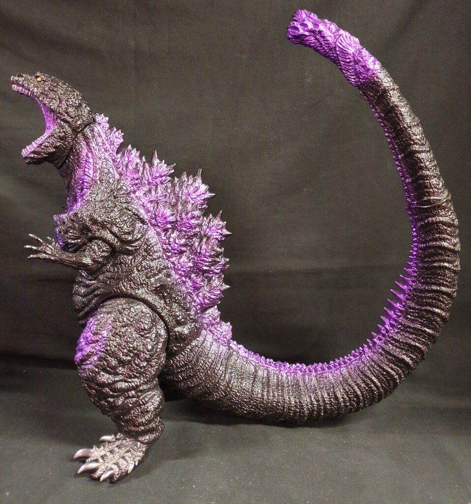 PassionTank レトロソフビシリーズ ゴジラ2016 第4形態 覚醒版 塗装済