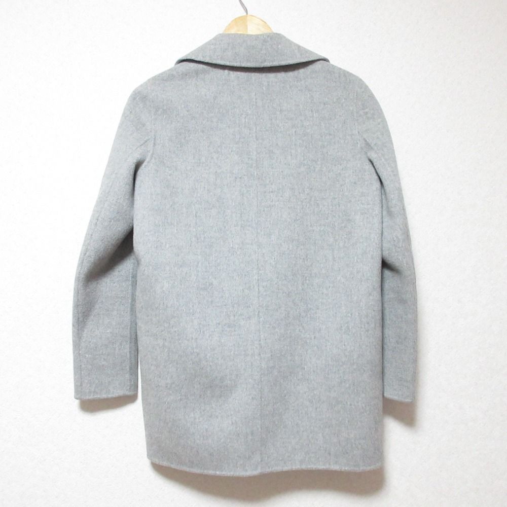 美品 Theory セオリー NEW DIVIDE CLAIRENE カシミヤブレンド ダブル