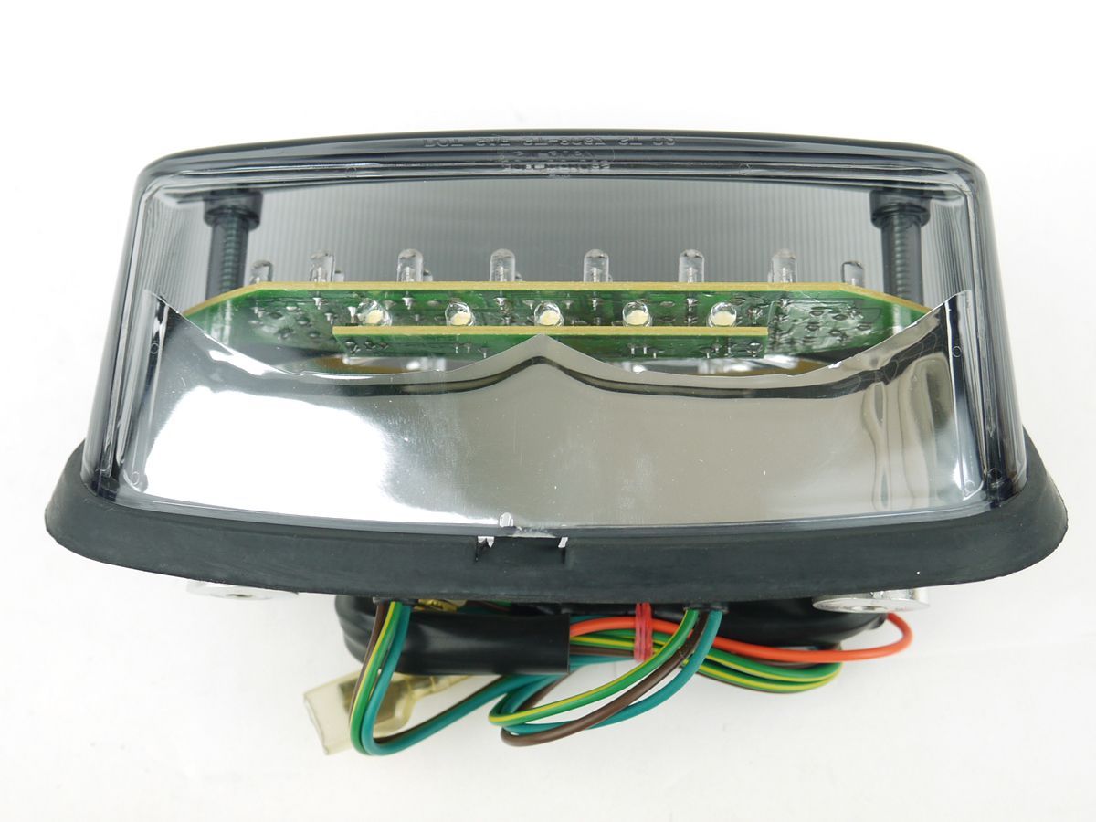 CBR1100XX用 LEDテールランプレッドレンズ 車検対応ポン付けLEDテール