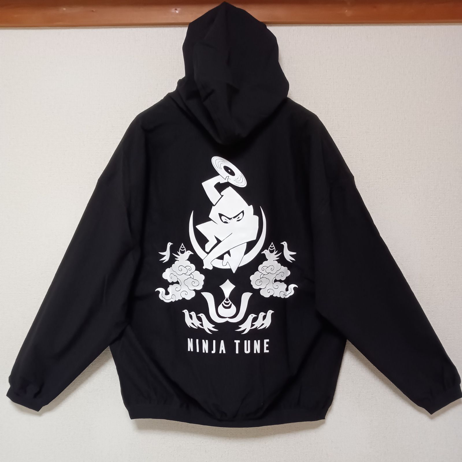 新品未使用SASQUATCHfabrix.×Ninja TuneコラボパーカーブラックサイズL