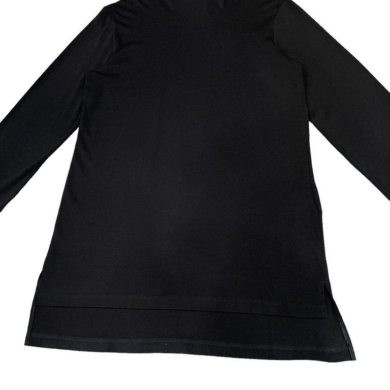 Ground Y 18AW 段違いビッグタートルネックニットセーター ハイネック 