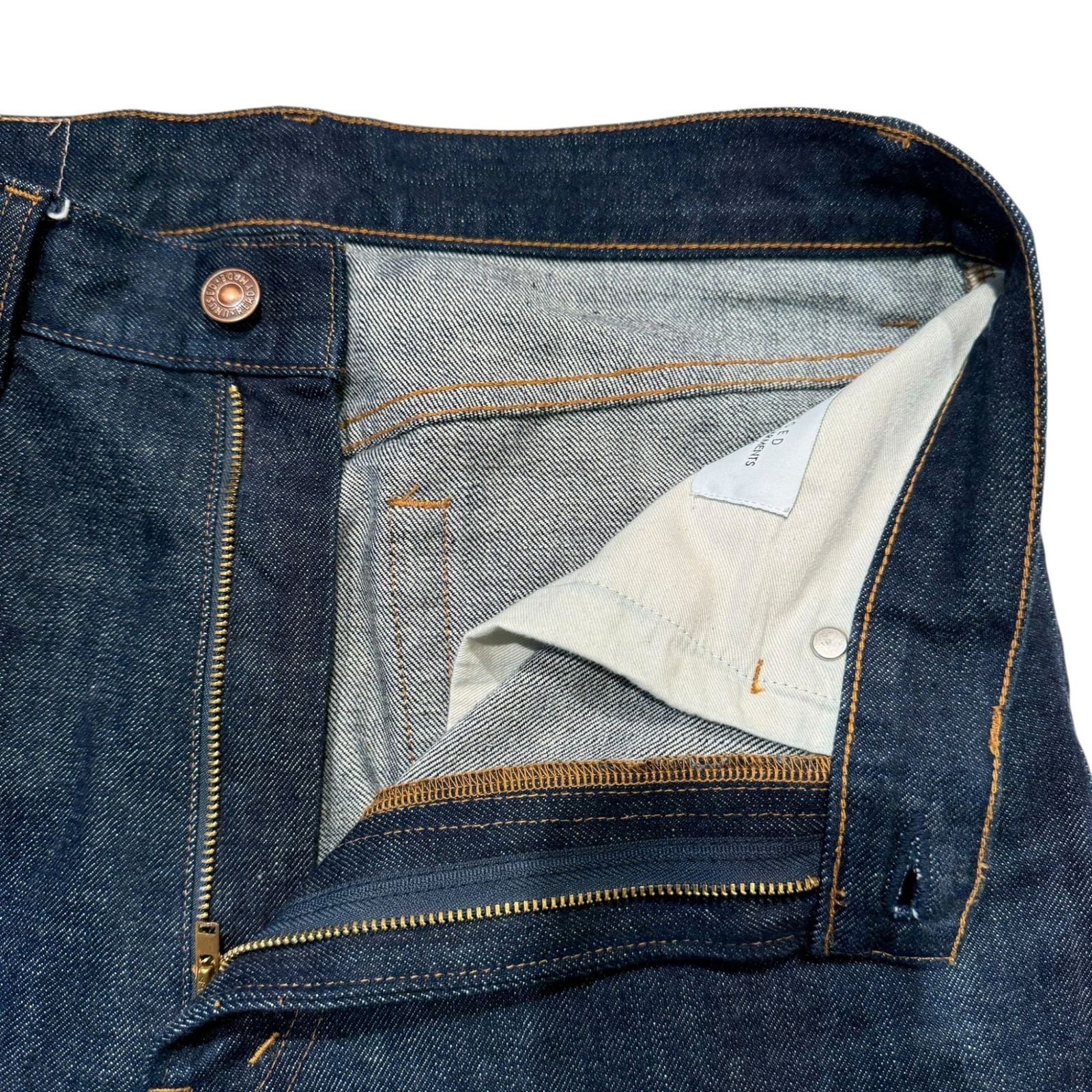 UNUSED (アンユーズド) ⑤ UW1157 DENIM WIDE PANTS メンズ ネイビー 