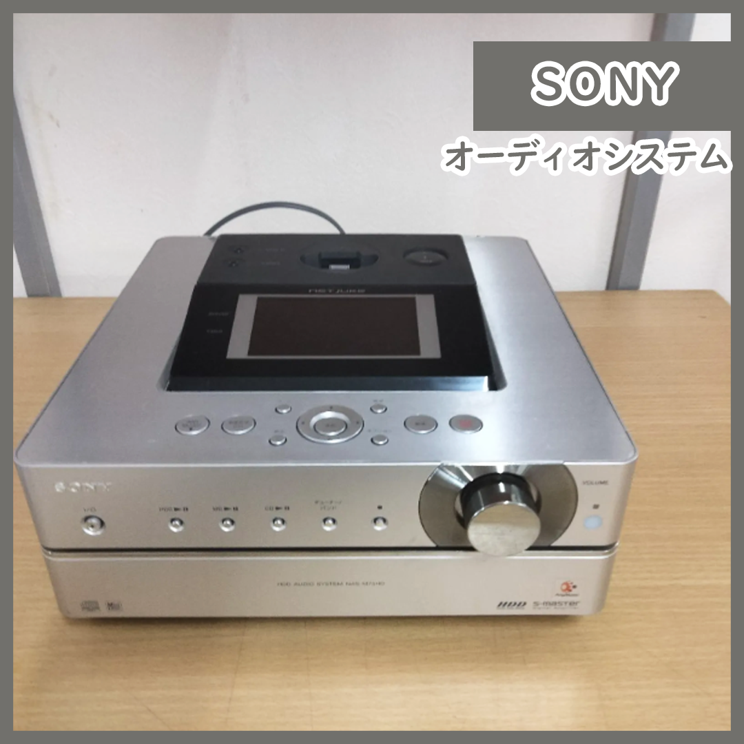 [N-3551] SONY ソニー オーディオシステム NAS-M75HD ジャンク品