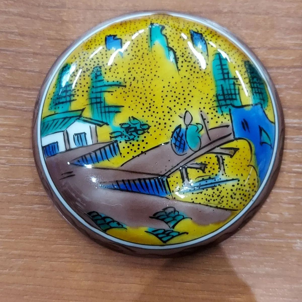 九谷焼 香合 クタニヤキ - メルカリ