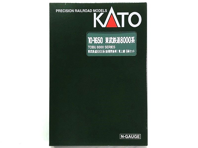 KATO 10-1650 東武鉄道8000系 後期更新車 東上線 8両セット Nゲージ 鉄道模型 在庫品